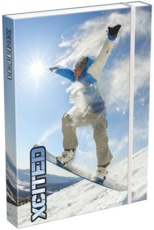 Box na sešity A5 X-cited Snowboard 20766908