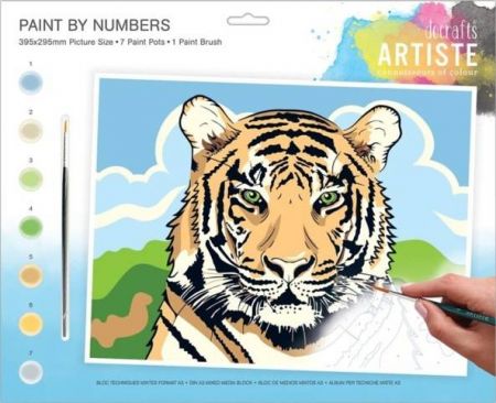 Malování podle čísel DOA 550706 - Regal Tiger