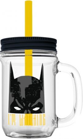 Sklenice plastová 690 ml, Batman