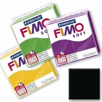 FIMO Soft černá
