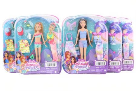 Barbie Sestřička a kouzelná proměna v mořskou pannu HHG54