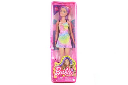 Barbie Modelka - duhový overal HBV22