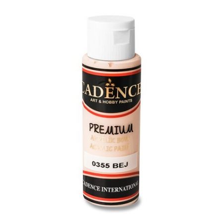 Akrylové barvy Cadence Premium 70 ml, béžová