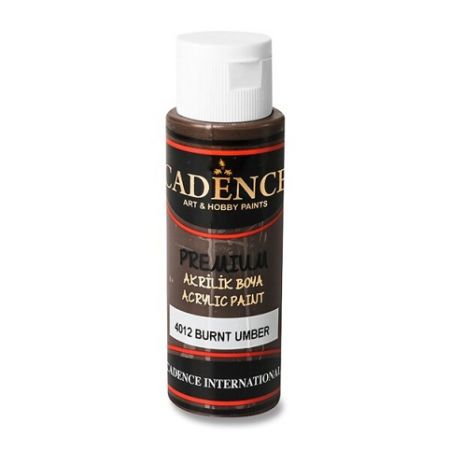 Akrylové barvy Cadence Premium 70 ml, umbra