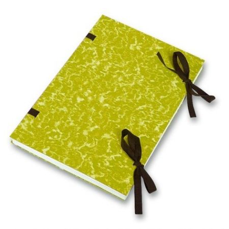 Spisové desky knih.pot A4 mramor žluté