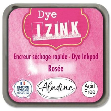 Inkoustový polštářek rychleschnoucí ALADINE IZINK sv.růžový