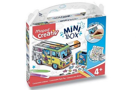 MiniBox MAPED Papírový model-karavan