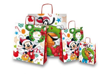 Vánoční papírová taška SADOCH Disney XS