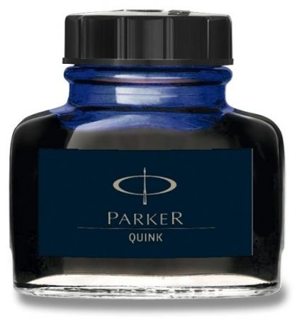 Lahvičkový inkoust Parker Blue  black