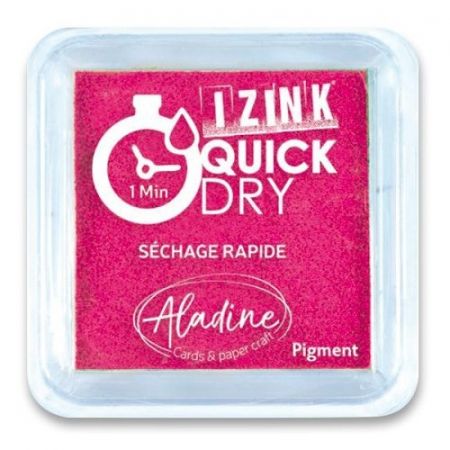 Razítkovací polštářek Aladine Izink Quick Dry - růžová
