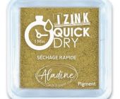 Razítkovací polštářek Aladine Izink Quick Dry - zlatá