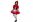 Šaty na karneval Červená karkulka 130-140cm
