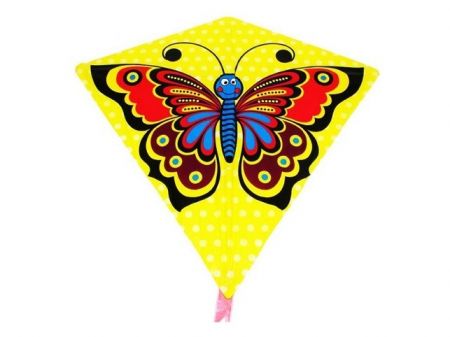 Drak létající motýl 68x73cm