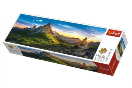 TREFL Puzzle Passo di Giau Dolomity panorama 1000 dílků