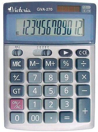 Kalkulačka stolní 12 místný displej 