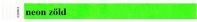 Identifikační náramky 3/4 neon zelená - 100ks