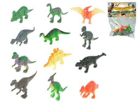 Dinosaurus 5 cm 12 druhů 