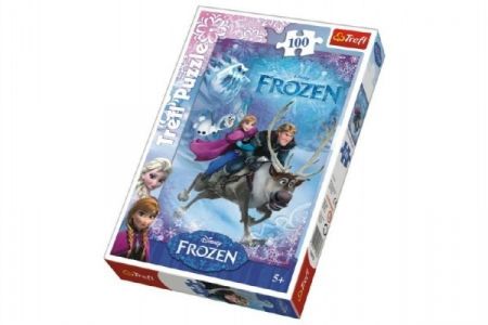 Puzzle Frozen/Ledové království 100 dílků 