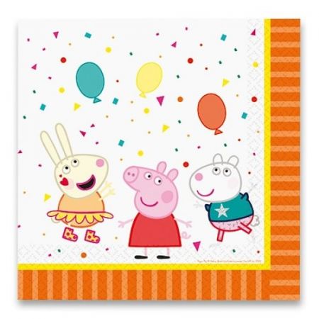 Papírové ubrousky Peppa Pig (16 ks)
