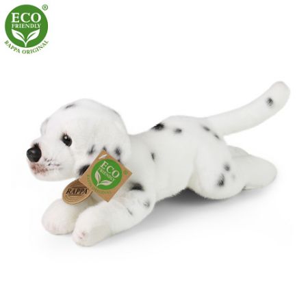 Plyšový pes dalmatin ležící 20 cm