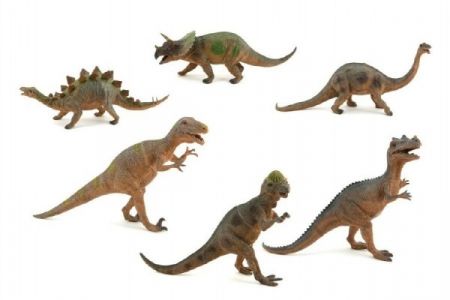 Dinosaurus 47cm plast, 6 druhů
