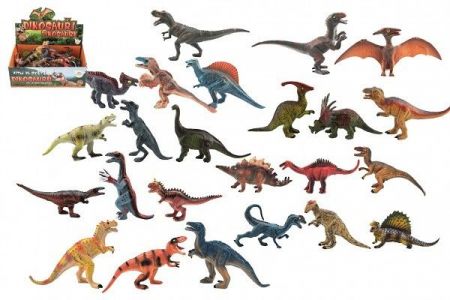 Dinosaurus 11-14cm plast, mix druhů