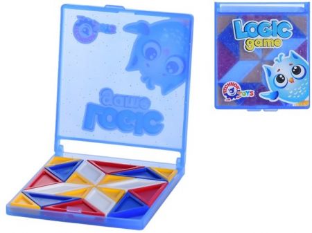 Logická hra - Kaleidoskop v plastové krabičce