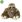 Plyšový lenochod sedící 25 cm ECO-FRIENDLY