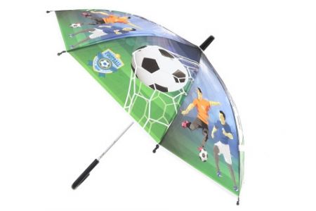 Deštník fotbal, vystřelovací