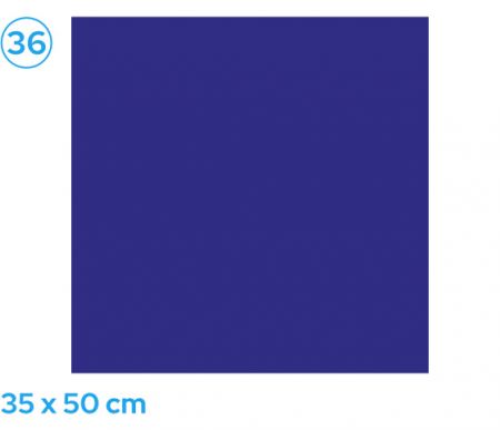 Papír barevný 35 x 50cm modrá ultramarin