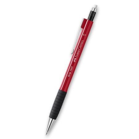 Mechanická tužka Faber-Castell Grip 1347 0,7 mm, červená