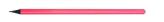 Tužka zdobená siamově červeným krystalem SWAROVSKI®, neonově růžová, 14 cm, ART CRYSTELLA®