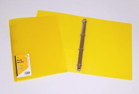Pořadač čtyřkroužkový A4 0,7mm žlutý