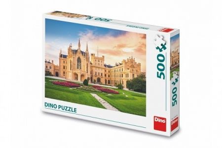 Puzzle Zámek Lednice, Česká republika 47x33cm 500dílků v krabici 33,5x23x3,5cm