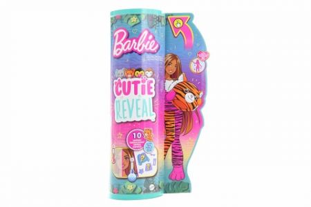 Barbie cutie reveal Barbie džungle - tygr HKP99