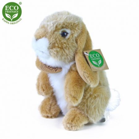 Plyšový králík béžový stojící 18 cm ECO-FRIENDLY