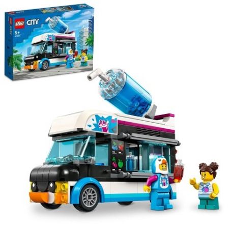 LEGO 60384 Tučňáčí dodávka s ledovou tříští