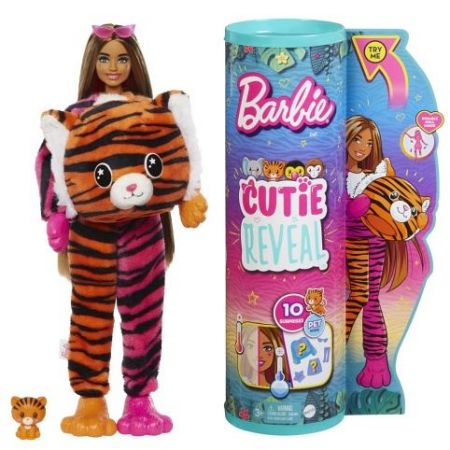 Barbie CUTIE REVEAL BARBIE DŽUNGLE ASST