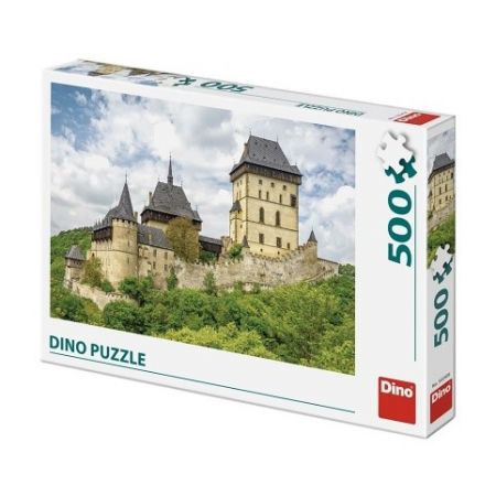 Puzzle 500 dílků hrad Karlštejn
