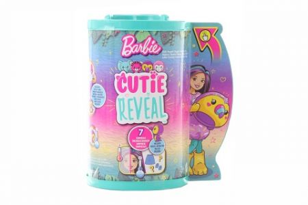 Barbie Cutie reveal Chelsea džungle - tukan HKR16