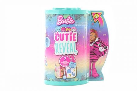 Barbie Cutie reveal Chelsea džungle - tygr HKR15
