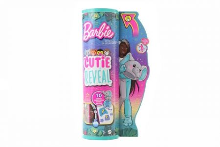 Barbie Cutie reveal Barbie džungle - slon HKP98