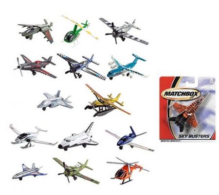 Matchbox kovová letadla Skybusters