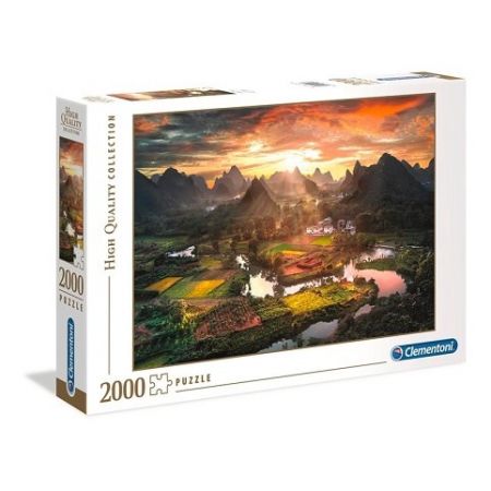 Puzzle 2000 dílků View of China