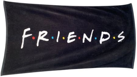 Osuška Přátelé logo, 75x150 cm