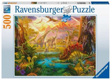 Puzzle Dinoland 500 dílků