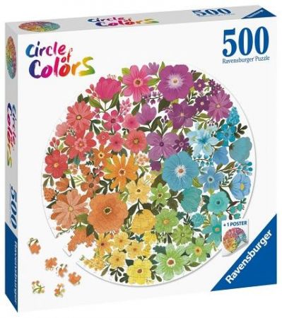 Puzzle Květiny 500 dílků
