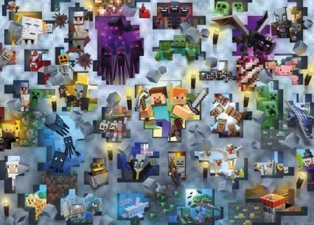 Puzzle Challenge: Minecraft 1000 dílků