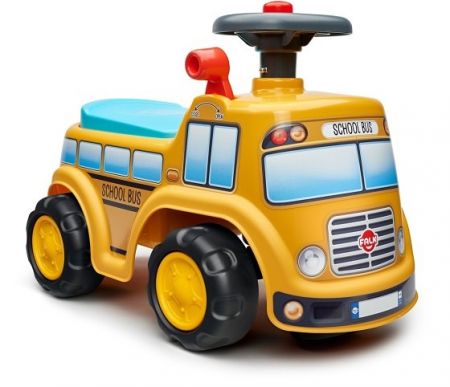 Odrážedlo školní autobus s volantem