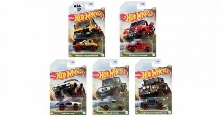 Hot Wheels tematické auto - Mud Runners